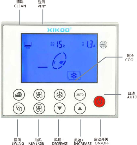 星科環(huán)?？照{(diào)冷風(fēng)機(jī)XK-18SYA-功能介紹